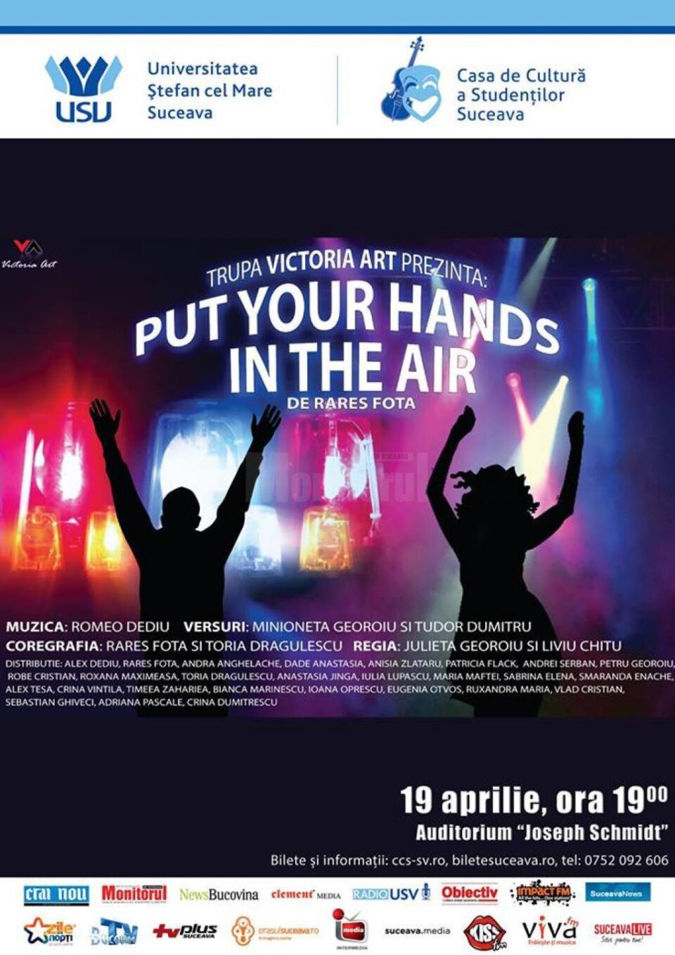 Musical despre adolescență și tentațiile ei, pe scena Universității din Suceava