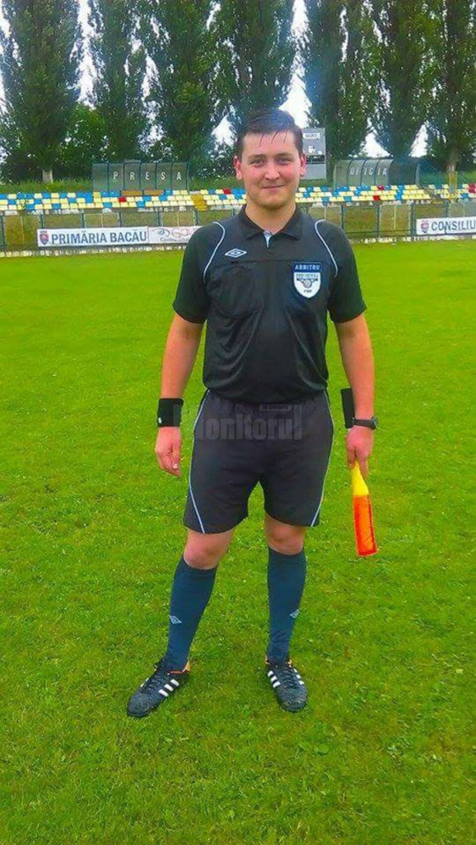 Arbitrul central Adrian Savu a fost bătut de jucătorii și antrenorul de la CS Gura Humorului Arbitrul central Adrian Savu a fost bătut de jucătorii și antrenorul de la CS Gura Humorului