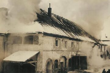 „Incendiu în centrul Sucevei”