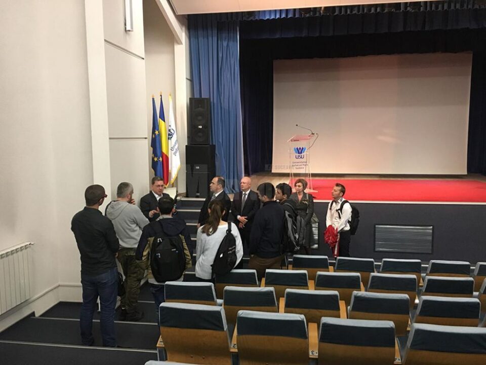 Atașatul cultural al Ambasadei SUA, în dialog cu studenții Universității