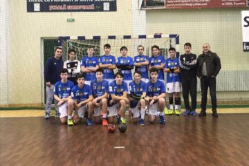 Echipa de handbal juniori III CSU Suceava, antrenor Vasile Boca