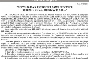 DEZVOLTAREA ȘI EXTINDEREA GAMEI DE SERVICII