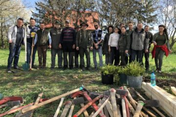 Peste 200 puieți plantați de Garda Forestieră Suceava