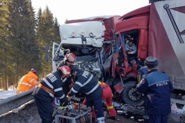 Accidentul s-a petrecut în luna ianuarie a anului trecut și a fost deosebit de violent