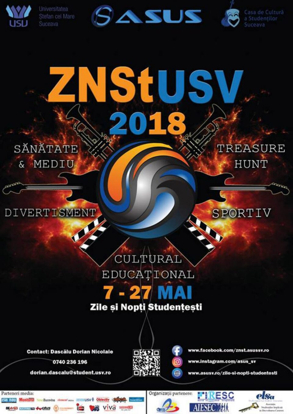Subcarpați și Odyssey deschid festivalul „Zile și nopți studențești”