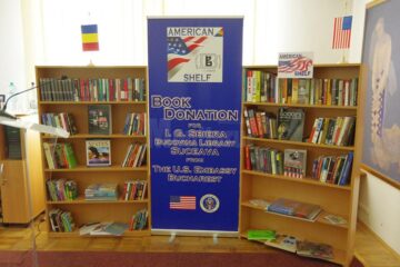 „American Shelf”, inaugurat la Biblioteca Bucovinei, în prezența adjunctului șefului Misiunii Diplomatice a SUA în România