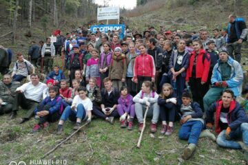 Școală Gimnazială Stulpicani a participat la acțiunea “Plantăm astăzi pădurea de mâine"