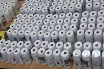 Erbicide de pe piața neagră din Ucraina, confiscate de polițiști din Piața Siret