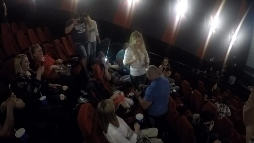 Momente emotionante la cinematograful din Iulius Mall