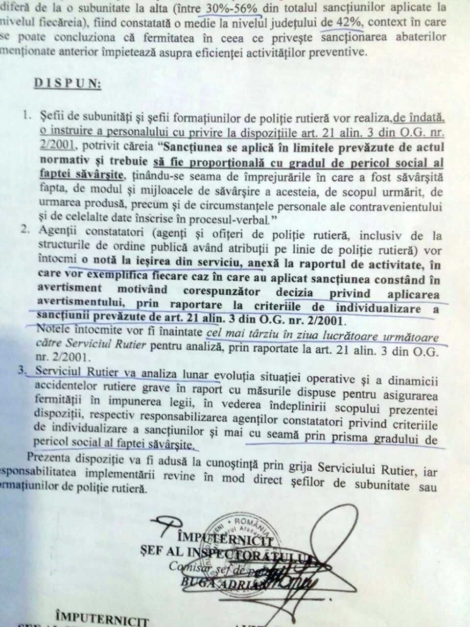 Dispoziția care a stârnit scandalul