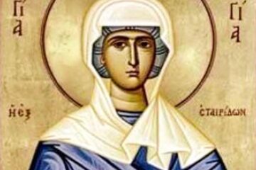Sfânta Muceniță Pelaghia; Sfânta Monica, mama Fericitului Augustin