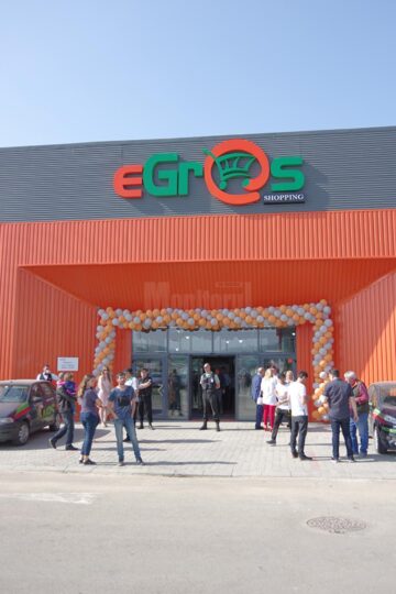 Egros Shopping a fost inaugurat sâmbătă, în urma unei investiții de 15 milioane de euro