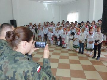 Militarii polonezi au fost impresionați de evoluția grupurilor de la Poiana Micului