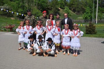 Militarii polonezi prezenți la Poiana Micului au fost încântați că au regăsit în Bucovina o parte din țara natală