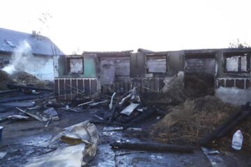 Incendiu puternic, extins la două gospodării, la Costișa - Frătăuții Noi