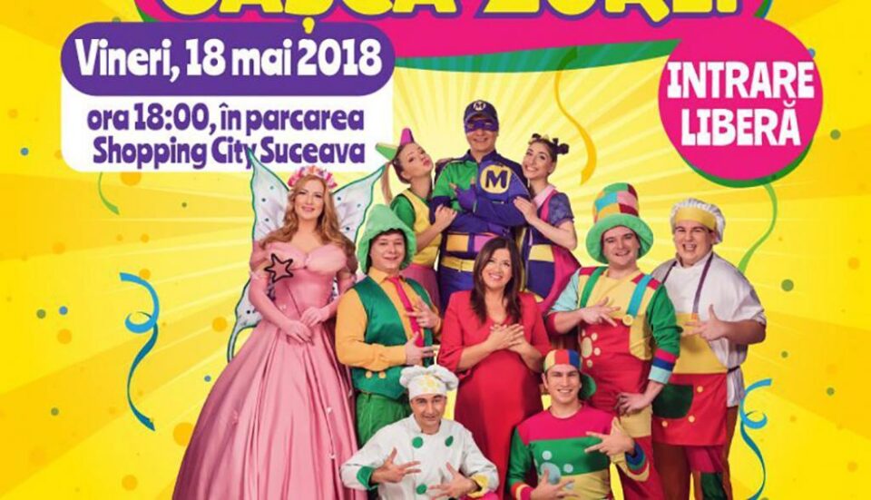 Gașca Zurli revine la Suceava, la Shopping City