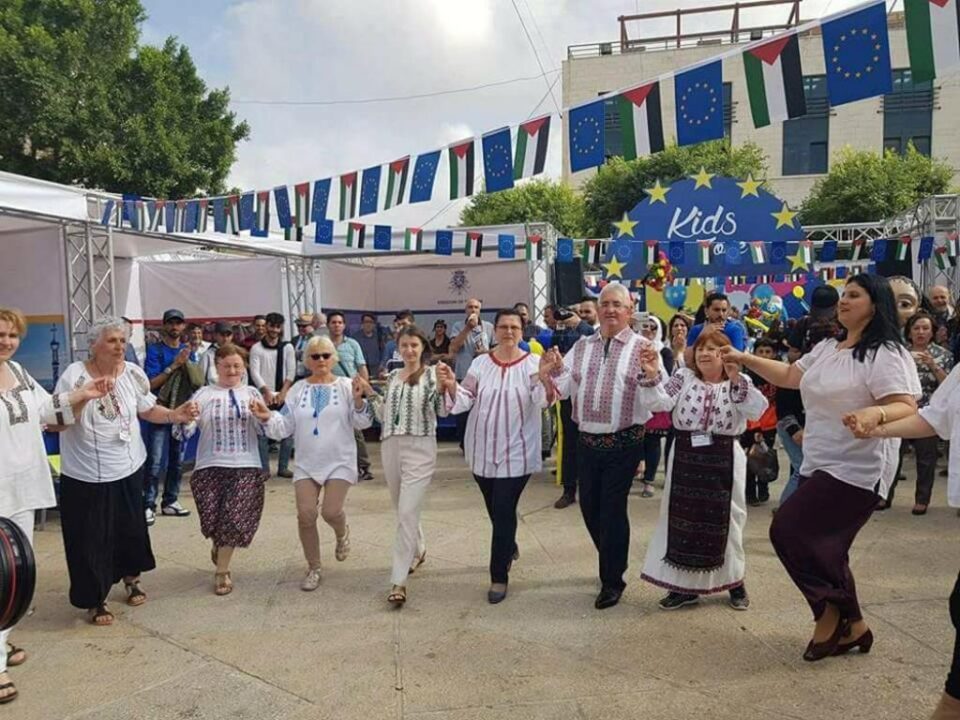 Ziua Europei, sărbătorită de suceveni în Palestina