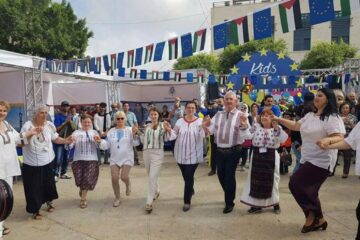 Ziua Europei, sărbătorită de suceveni în Palestina