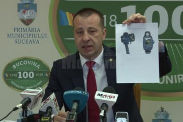 Viceprimarul Harsovschi prezinta noile radare achizitionate