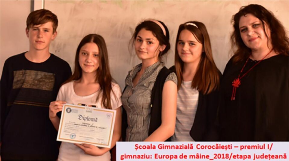 Locul I, la gimnaziu