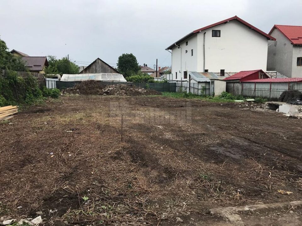 Locul unde se va construi blocul