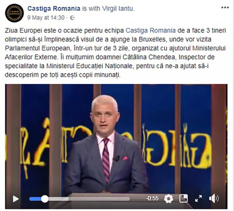 Anunțul a fost făcut de Virgil Ianțu în cadrul emisiunii