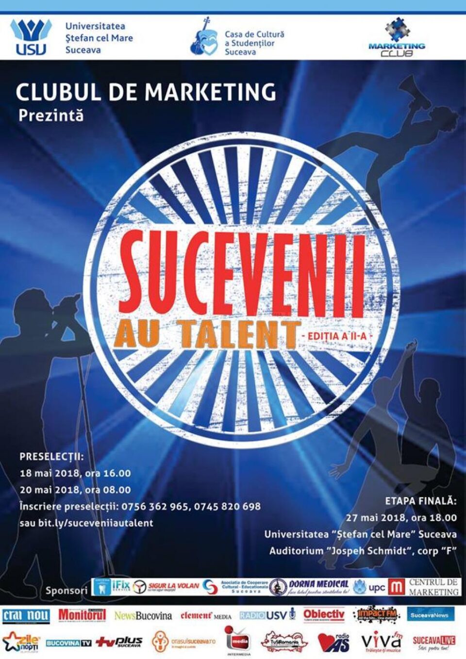 Preselecții pentru Concursul ,,Sucevenii au talent’’