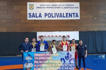 Luptătorii suceveni s-au întors medaliați de la Naționalele Under 23