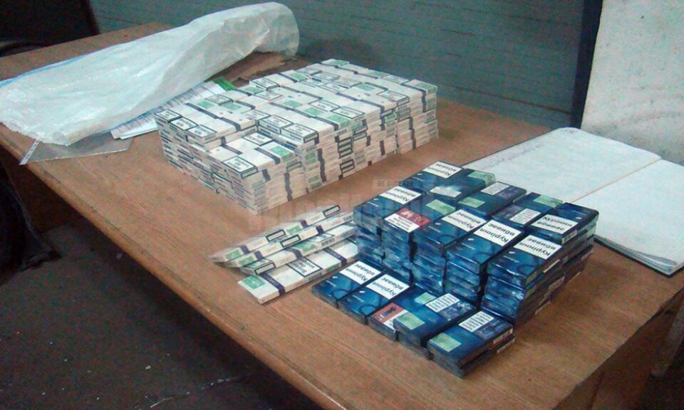 Țigările, în valoare de 1.035 de lei, au fost ridicate în vederea confiscării