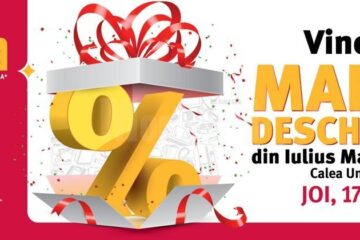 Promoții speciale, joi, la inaugurarea magazinului Altex din Iulius Mall Suceava