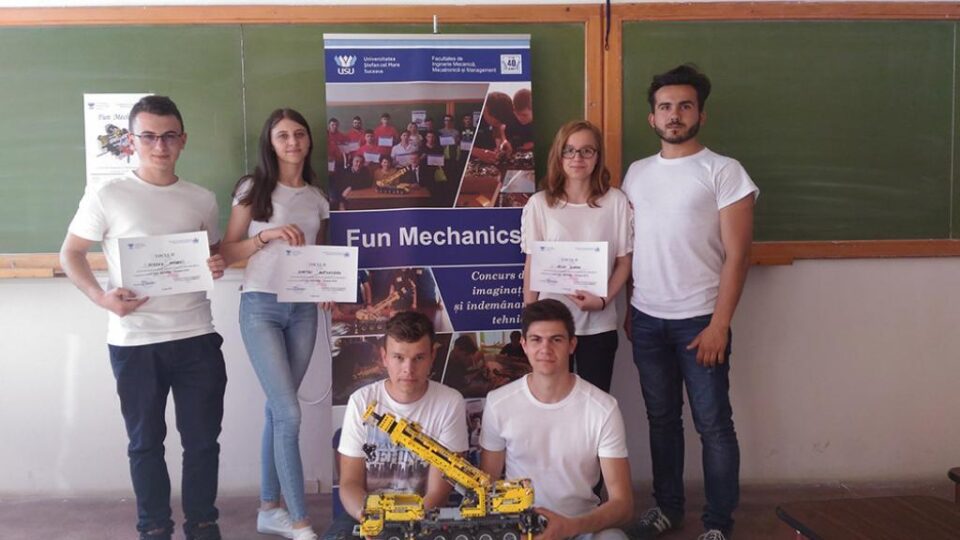 Concursul de creativitate tehnică „Fun Mechanics”, la Universitatea din Suceava