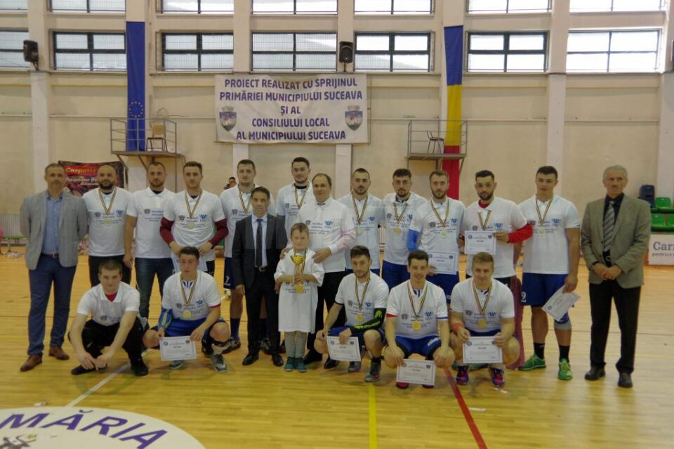 Echipa de handbal a Universitatii Stefan cel Mare Suceava