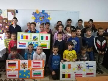 Activități interactive de Ziua Europei, la Centrul Școlar de Educație Incluzivă "Sf. Andrei"