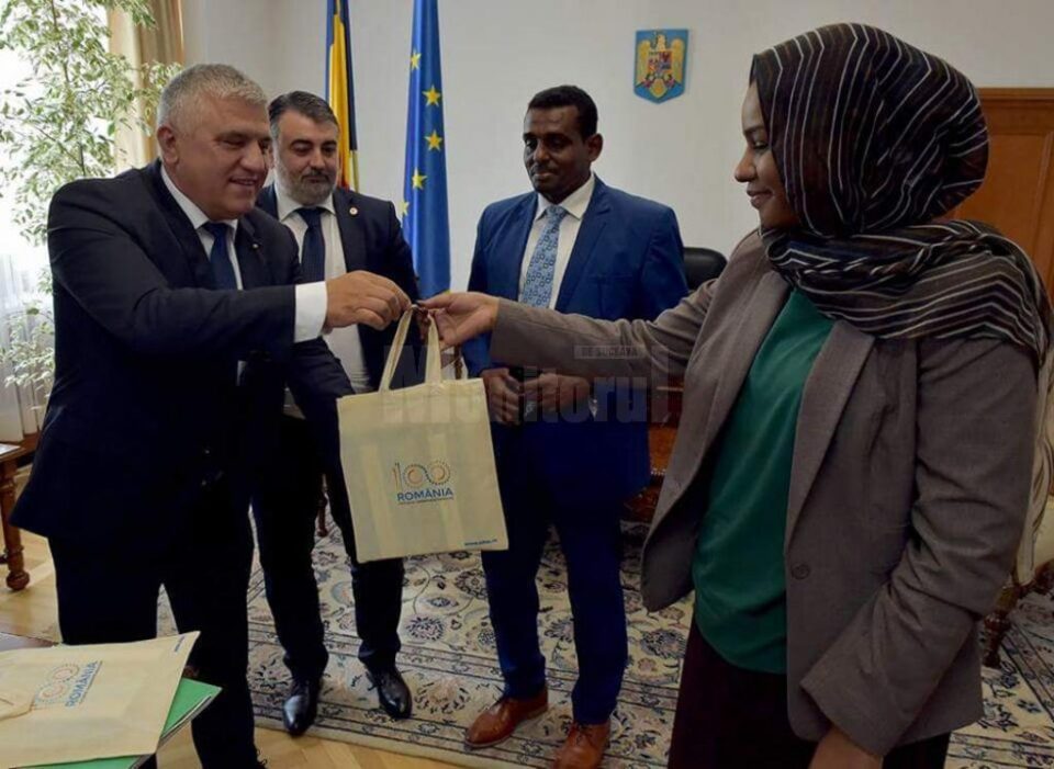 Dumitru Mihalescul a avut o întâlnire oficială cu reprezentanții Republicii Sudan la București