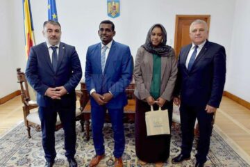 Dumitru Mihalescul a avut o întâlnire oficială cu reprezentanții Republicii Sudan la București