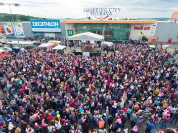 Public record la concertul Gașca Zurli de la Shopping City Suceava