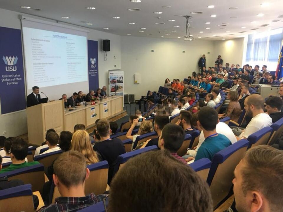 Festivitatea de deschidere a celei de a 25-a ediții a concursului Hard&Soft, la USV