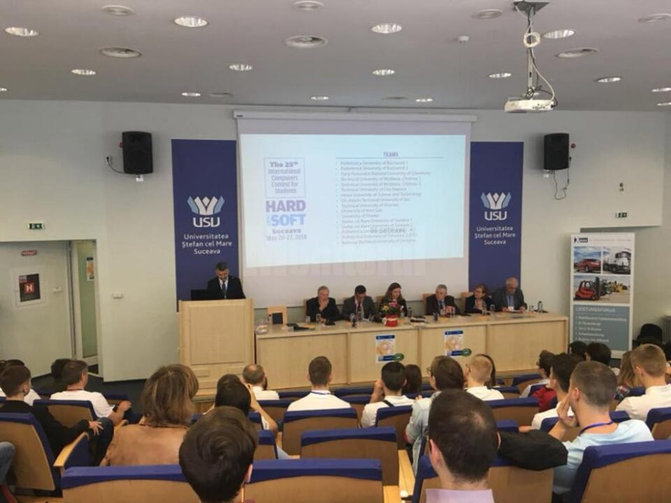 Studenți din șase țări participă la cea de a 25-a ediție a concursului Hard&Soft, la USV