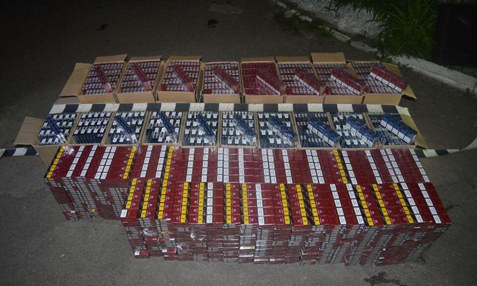 Au fost confiscate țigări în valoare de peste 150.000 de lei