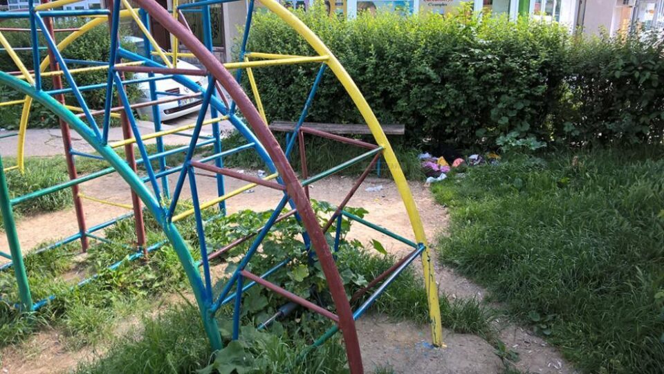 Mizerie și vegetație abundentă