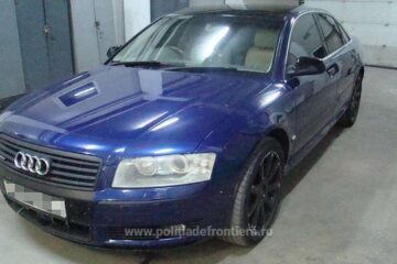 Autoturismul Audi căutat de autoritățile britanice