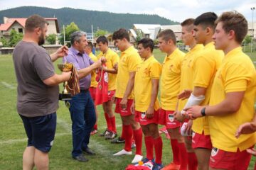 CSȘ Gura Humorului a câștigat pentru al doilea an consecutiv titlul național la generația 2002-2003