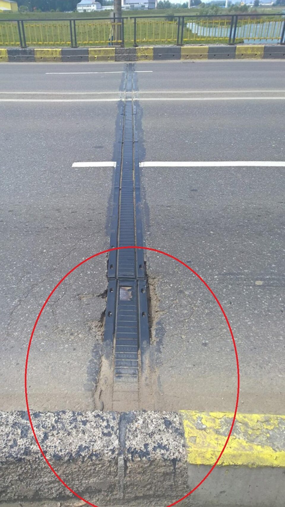 Cușnir a prezentat starea degradare a podului de peste râul Suceava