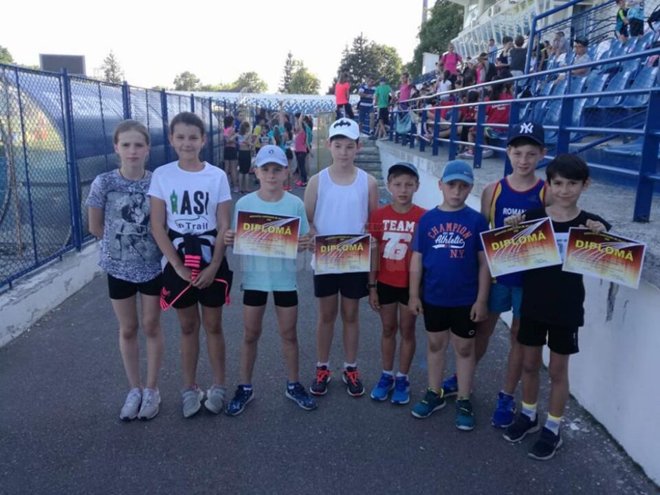 Tinerii atleți de la CSM Suceava