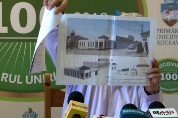 Primarul Ion Lungu a prezentat proiectul de amenajare a sediului din Ițcani al Primăriei Suceava, în locul fostului Cinematograf Arta