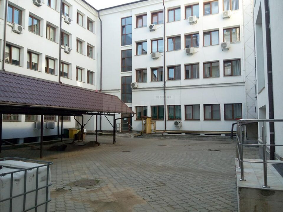 Curtea Palatului Administrativ, locul unde se va construi o Sală a Unirii