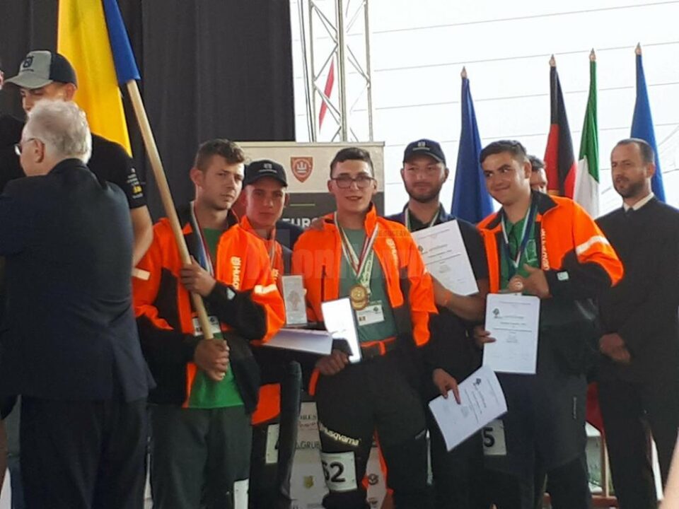 Echipa Colegiului Silvic Câmpulung Moldovenesc