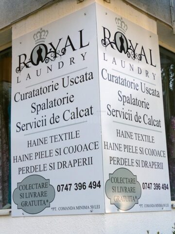 ”Royal Laundry”- servicii de spălătorie și curățătorie chimică la cel mai înalt nivel de calitate
