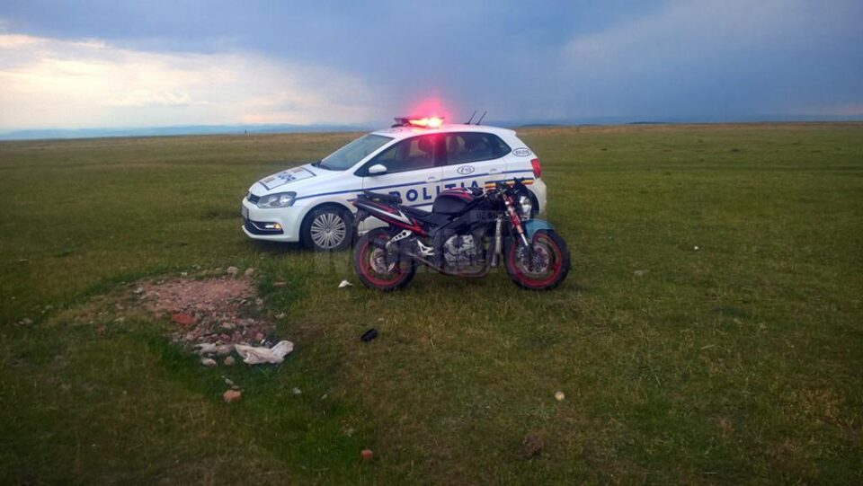 Urmărire pe drumul național, pe unul județean și apoi pe ogoare
