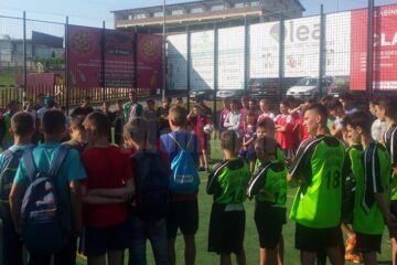 Zeci de copii au participat la turneul de fotbal organizat de Protopopiatul Fălticeni